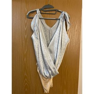 NWT Baby Light Blue Body Suit